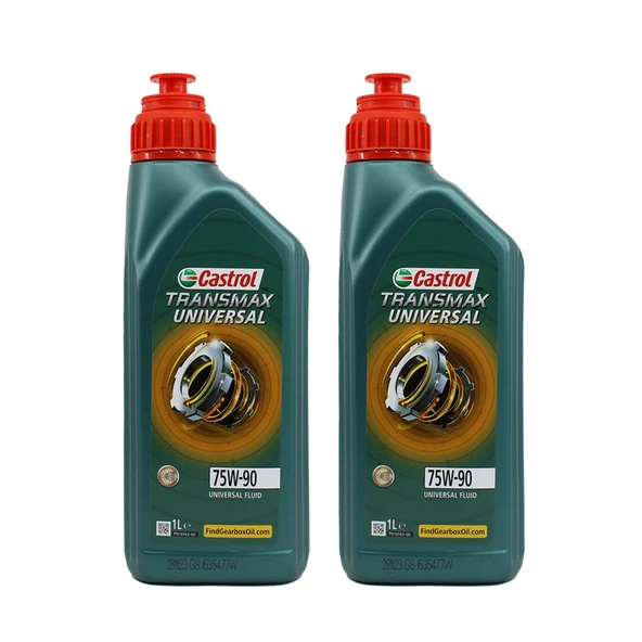 Castrol Transmax Universal 75W-90 1 Lt Manuel Şanzıman Yağı (2 Adet)