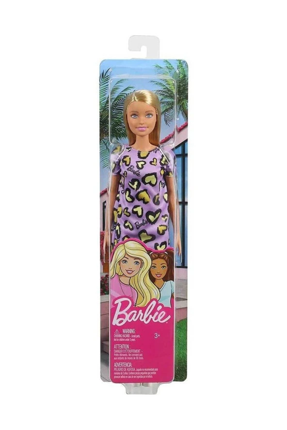 Şık Barbie - Mor- Kalpli Elbise