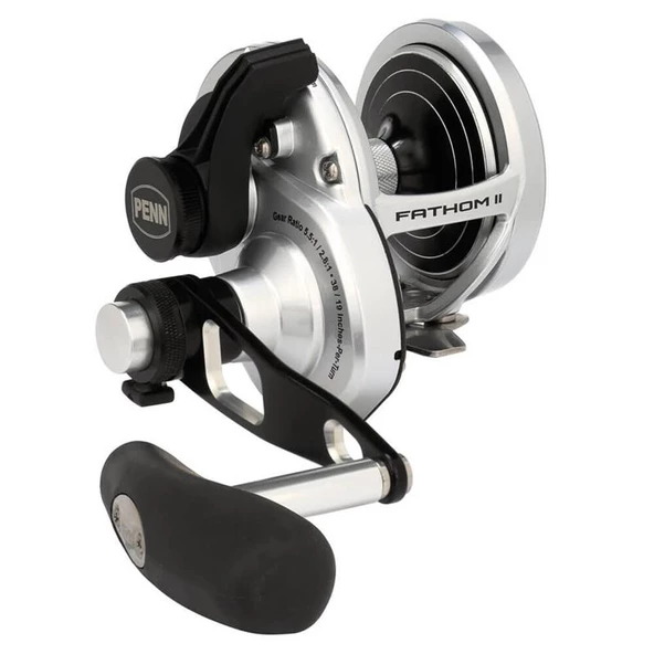 Penn Fathom II Lever Drag 2 Speed Trolling Olta Makinesi  Standart 10XNLD2