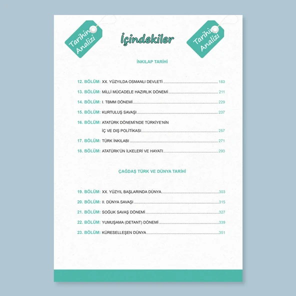 Anamorfik Yayınları KPSS Pratik Notlarla Tarihin Analizi Konu Anlatımı - 3