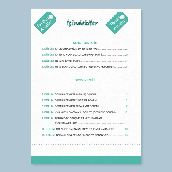 Anamorfik Yayınları KPSS Pratik Notlarla Tarihin Analizi Konu Anlatımı - 2