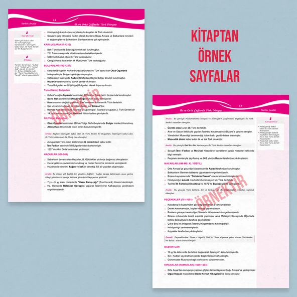 Anamorfik Yayınları KPSS Pratik Notlarla Tarihin Analizi Konu Anlatımı - 4