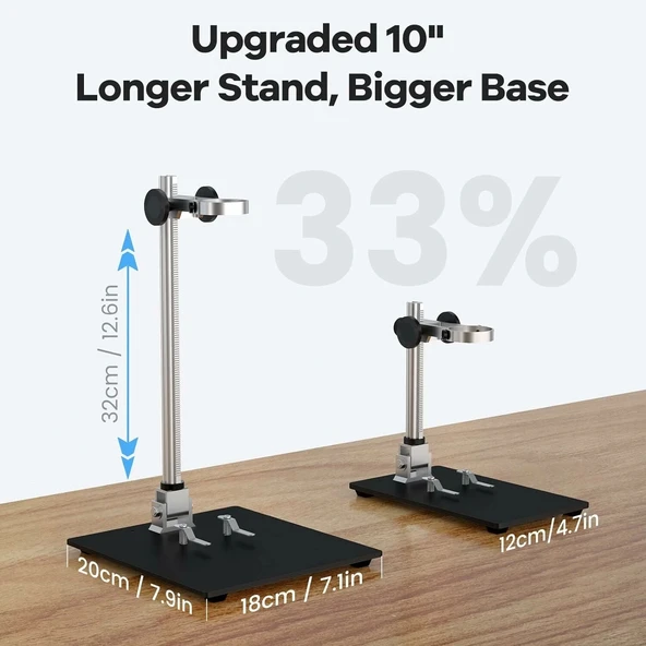 LINKMICRO LM210 10.1 Inc LCD Dijital Mikroskop Kamera - 2