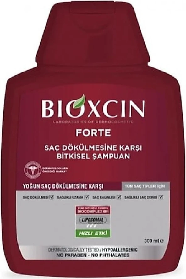 Bioxcin Şampuan Forte Tüm Saçlar 300 ml