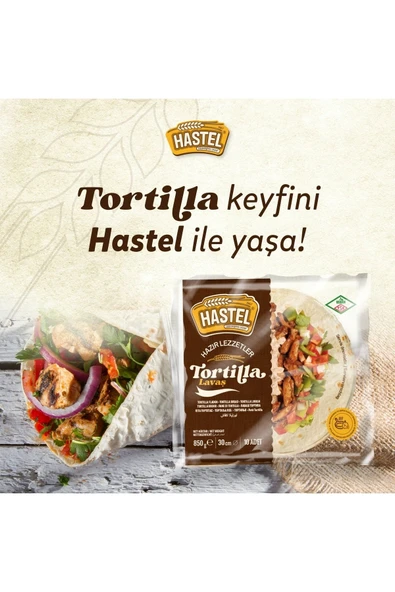 Hastel Tortilla Lavaş 10 Adet 650 Gr X 2 Paket - 3