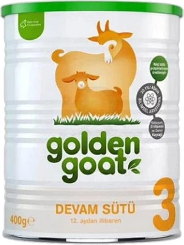 Golden Goat 3 Keçi Devam Sütü 400 ml