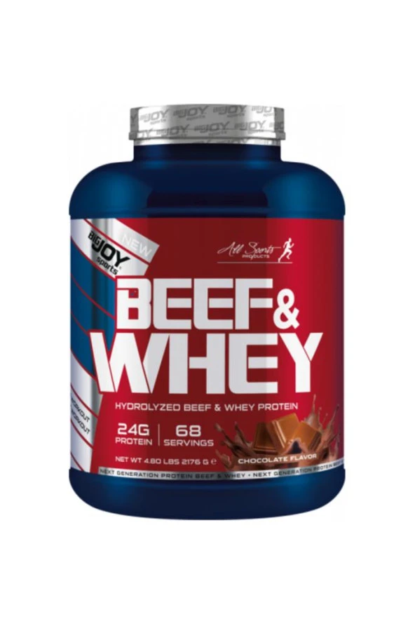 Bigjoy Sports Protein Tozu Big Hidrolize Beef & Whey Protein Çikolata Aroma 2176g