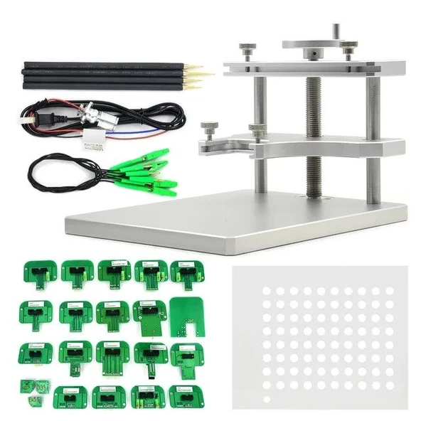 Bdm Metal Led Tezgahı + 21 Adaptörlü Ecu Chip Tuning Beyin Okuma Standı YEKTEK