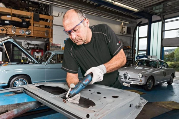 Bosch GRO 12V-35 Solo El Motoru - 5