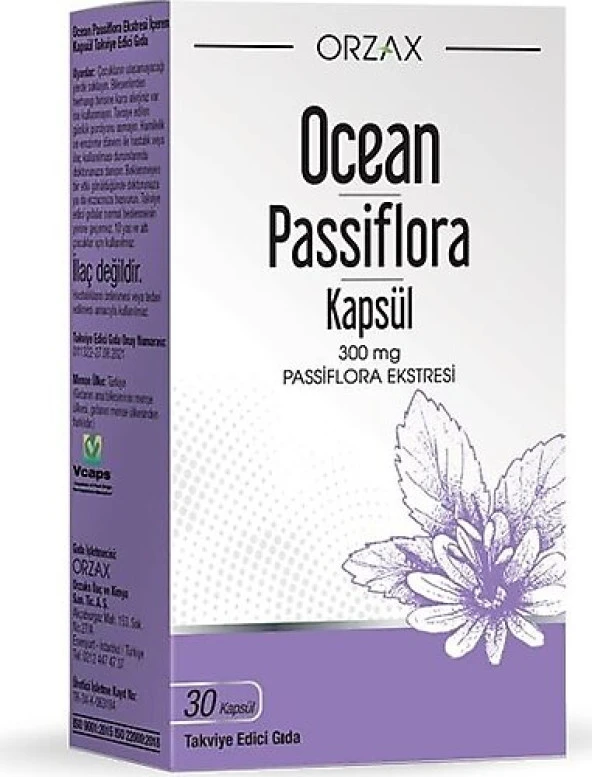 Ocean Passiflora 30 Kapsül