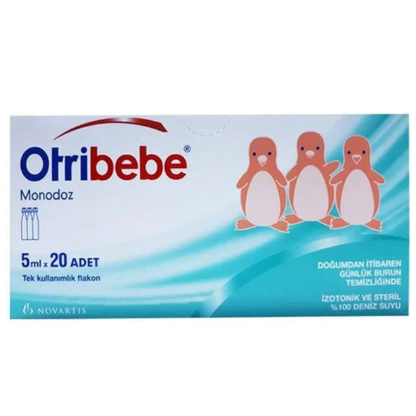 Otribebe Monodoz Serum Fizyolik 5 ml x 20 Flakon