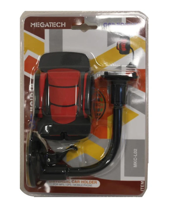 Megatech MKC-L02  Kırmızı Araç Telefon Tutucu