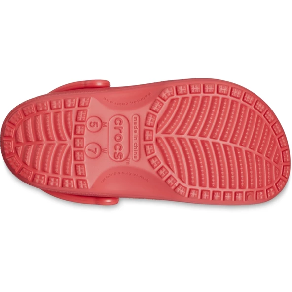 Crocs Classic Clog Unisex Terlik 10001-6WC Kırmızı - 4
