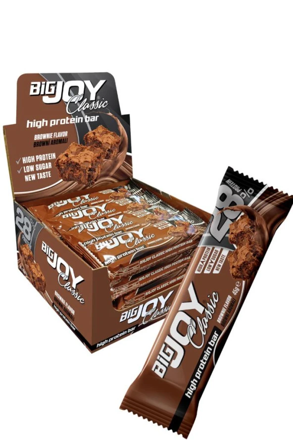 Bigjoy Sports Bigjoy Classic High Protein Bar 45Gr 16 Adet Browni