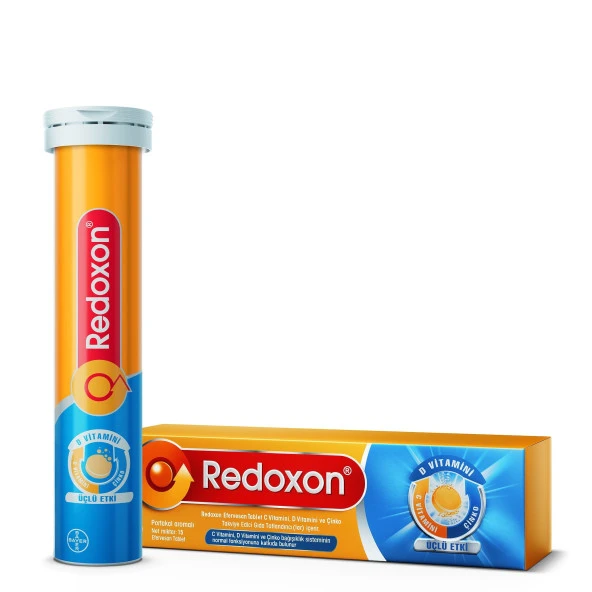 Redoxon 3'lü Etki 15 Efervesan Tablet