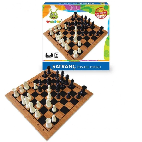 Karsan KR086 WOODOY SATRANÇ TAKIMI