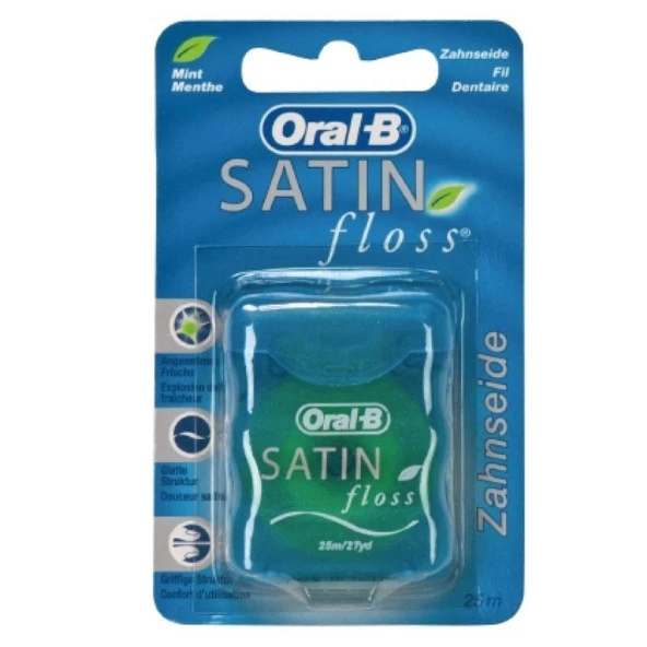 Oral-B Satin Floss Mint Diş İpi 25m