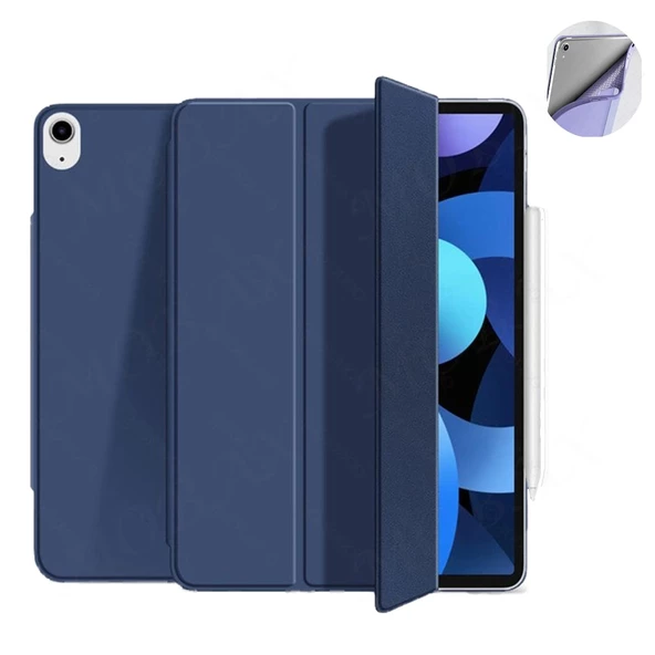 Apple iPad Air 4/5. Nesil 10.9 Kılıf Arkası Silikon Smart Case (10.Nesil Değildir)