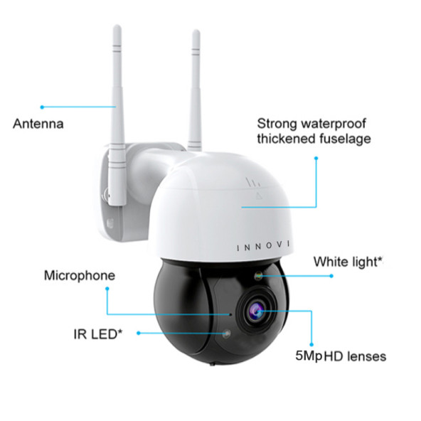 samart hybrid 5mp Smart  Mini Dome kamera - 10