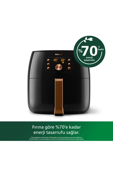 Philips Airfryer XXL HD9867/90 7.3 lt Yağsız Fritöz - 5