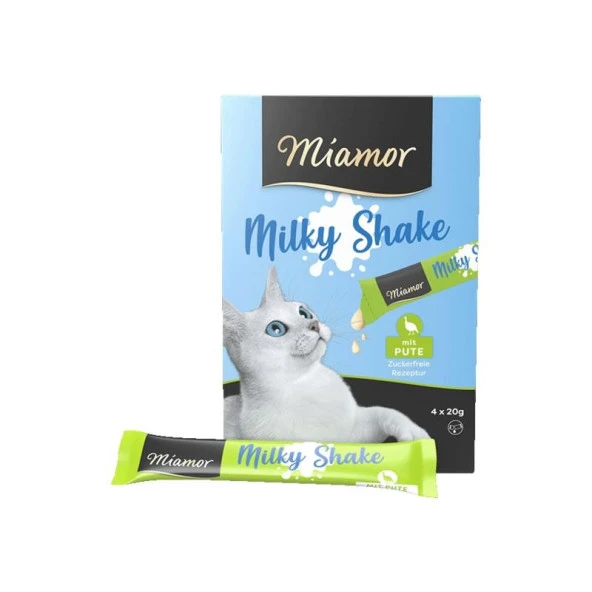 Miamor Milky Shake Hindili Kedi Ödülü 4X20g