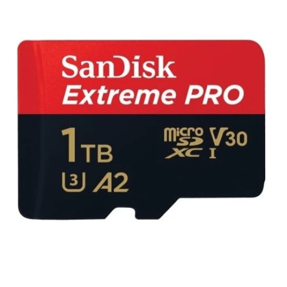 SanDisk Extreme Pro SDSQXCZ-1T00-GN6MA Class 10 UHS-I U3 A2 V30 1 TB Micro SD Kart