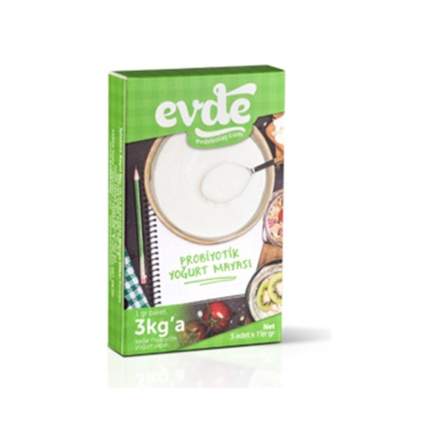 Evde Evde Probiyotik Yoğurt Mayası 1 gr 5'li