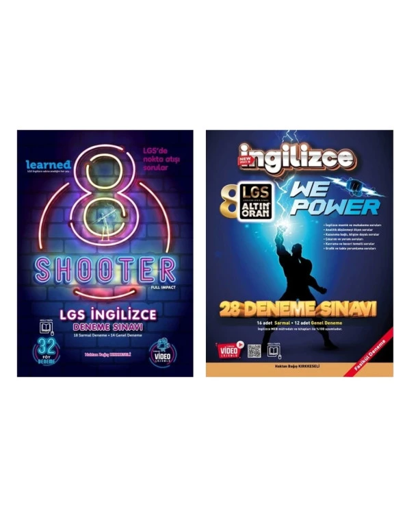 LGS 8. Sınıf İngilizce 2li Deneme Seti