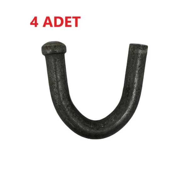 Kasa Bağlantı Ekipmanları Kanca Yuvarlağı-4 Adet