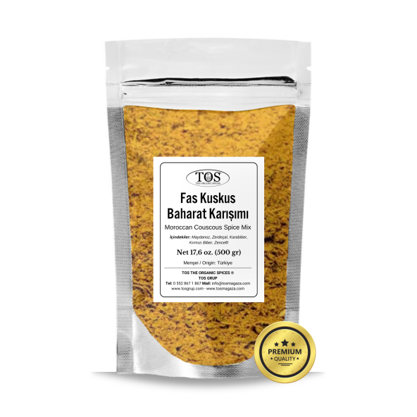 Fas Kuskus Baharat Karışımı 500 gr (1. Kalite)