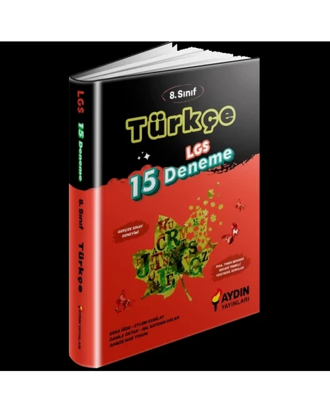 LGS 8. Sınıf Türkçe 15 Deneme