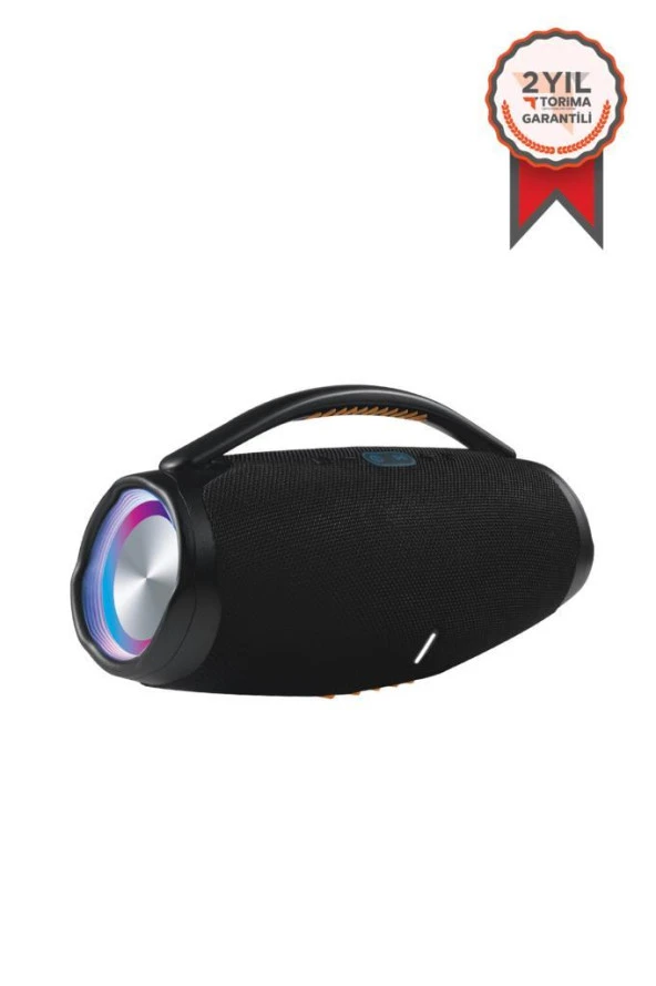 Torima Booms Box 3 Mini Led Taşınabilir Bluetooth Hoparlör Siyah