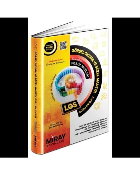 Miray LGS 8. Sınıf Görsel Okuma ve Sözel Mantık Konu Özetli SB