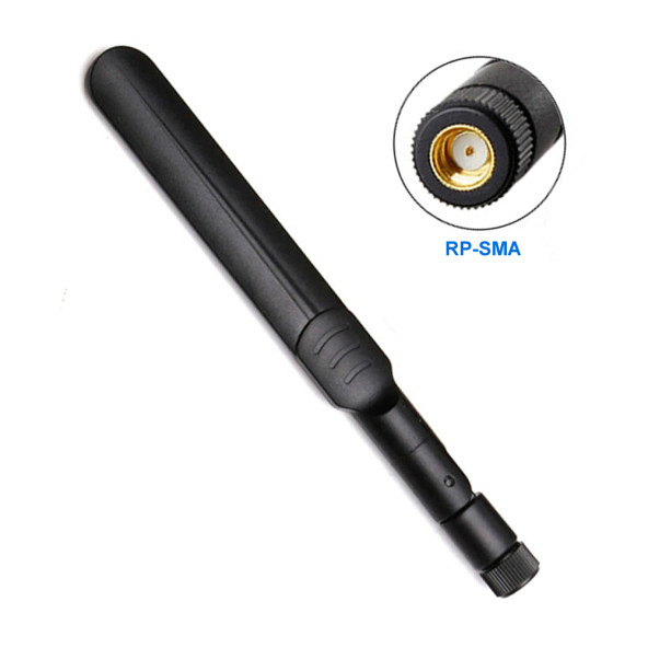 8dBi RP-SMA Erkek Anten 2.4GHz 5.8GHz RF Gsm Wifi Sinyal Kuvvetlendirici Anten Modem Telsiz - 2