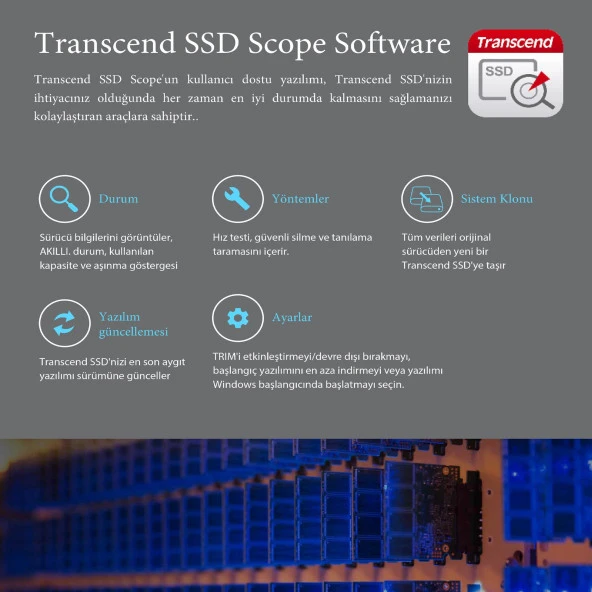 Transcend TS2TMTE400S 2TB M.2 2242PCIe Gen3x4 NVMe 3D TLC SSD - 8