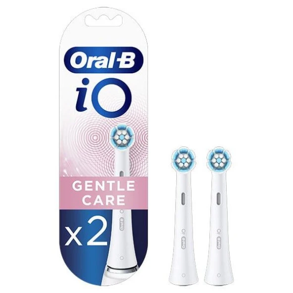 Oral-B iO Gentle Care White 2li Elektrikli Diş Fırçası Yedeği