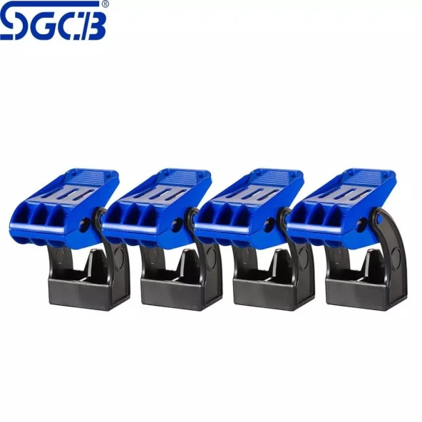 SGCB Mat Clamp 17x7x8cm 4 ADET-PASPAS TUTACAĞI-SERT PLASTİK-YAYLI