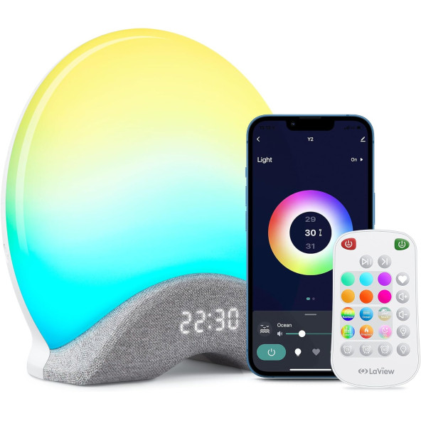 LaView Akıllı Beyaz Gürültü Makinesi, Uygulama Kontrolü Uyku Ses Makinesi