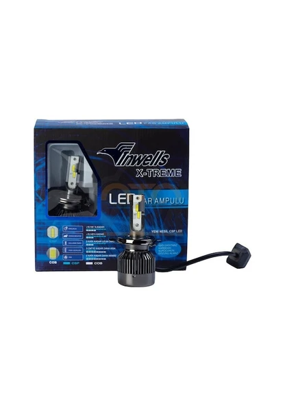Inwells X-Treme LED Xenon (Zenon) H1 / H3 / H4 / H7 / H11 / H27 / 9005 / 9006