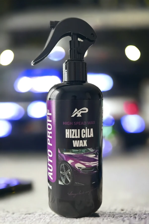 Araç Oto Sprey Hızlı Cila Wax 400 mL | Oto Hızlı Cila Spreyi