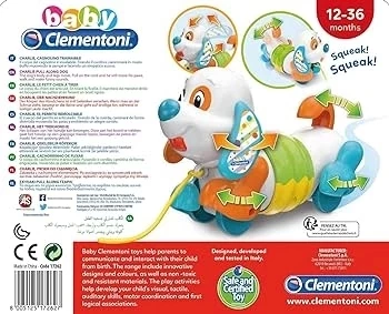 Clementoni Baby Çek Çek Köpek 17262 - 4