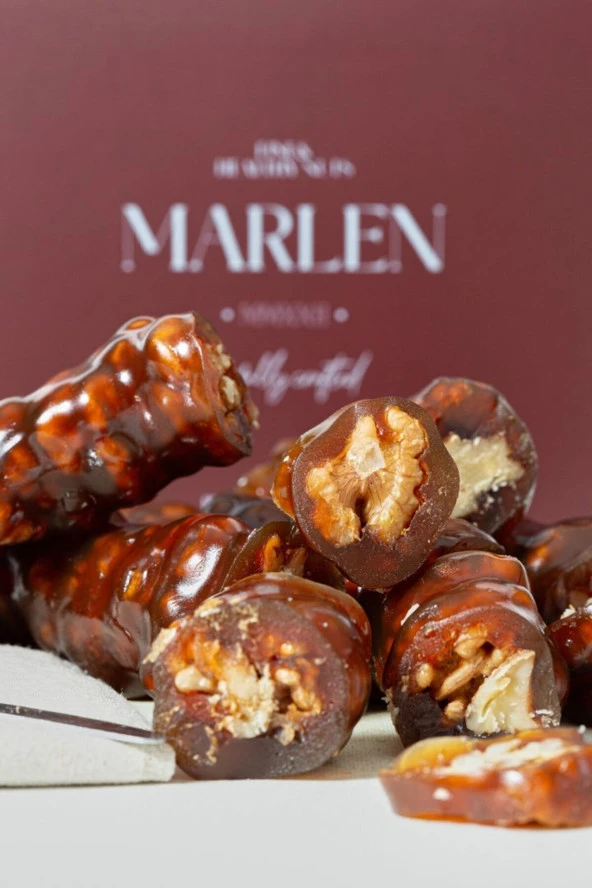 Premium Taze Naturel Maraş Cevizli Sucuk 100gr
