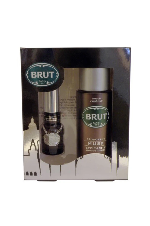 Brut Set Madalyon 30 ml+Deo 200 ml Musk