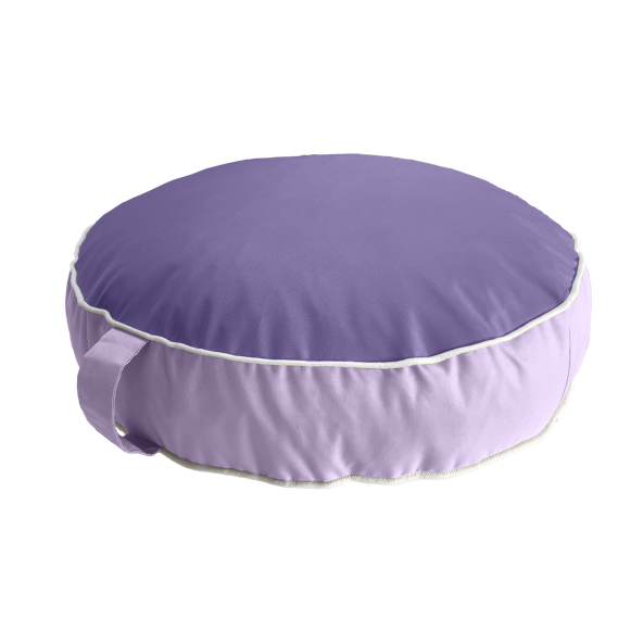 XPERMATE İç ve Dış Mekan Meditasyon Minderi,Su itici Kumaş,Fermuarlı Yoga Minderi UV Güneş Dayanımı MorLila ürün görseli 1