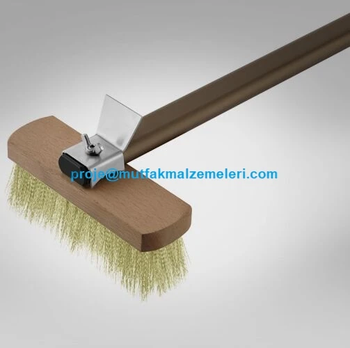 Pirinç Kıllı Fırın Fırçası