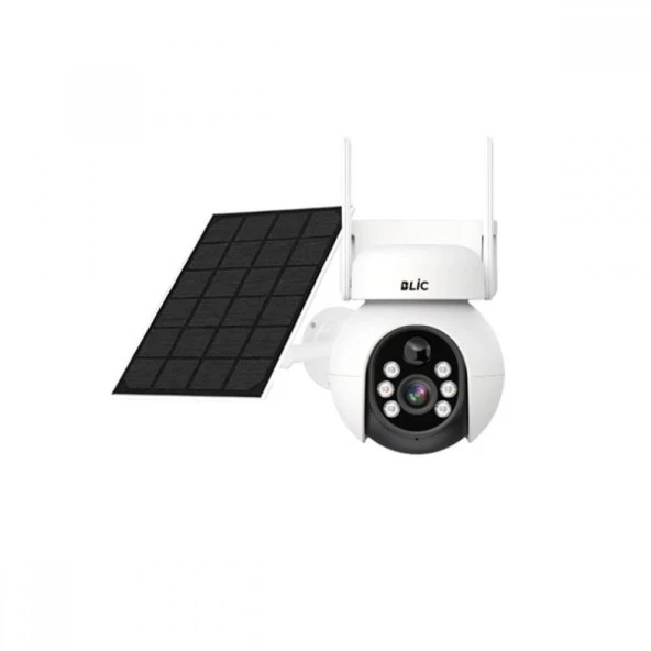 Blic 4mp Kamera 4g Lte Güneş Panel Solar Outdoor Dahili Mikrofon 360 BLM-33
