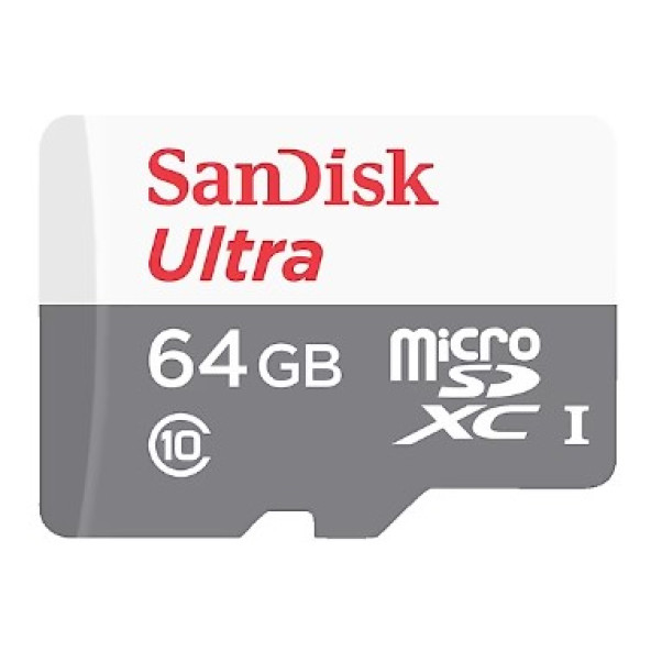 SanDisk 64GB Ultra UHS-I microSDHC 80mb/sn