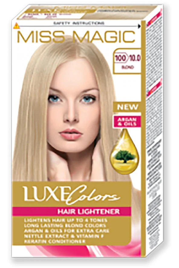 Mıss Magic Saç Boyası (set Boya) Açıcı 10,0 (100 Blond) ürün görseli