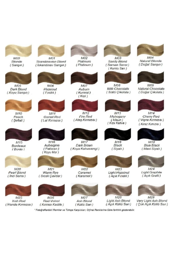 MM Beauty Saç Boyası M 09 (Naturel Çikolata Kahve) - 3