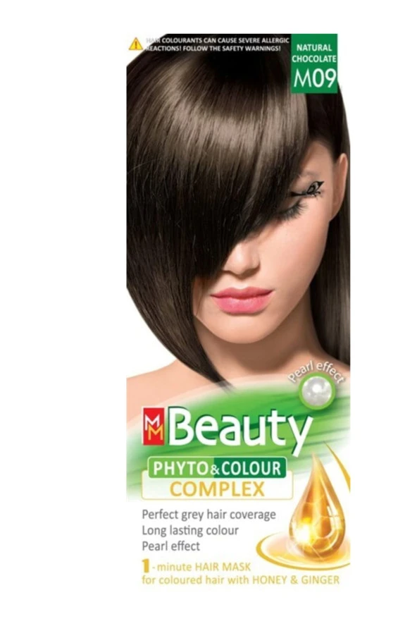 MM Beauty Saç Boyası M 09 (Naturel Çikolata Kahve) - 4